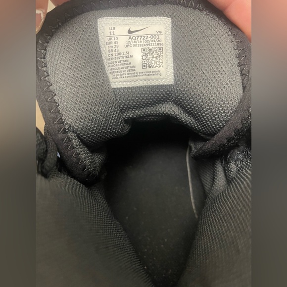 Nike Force Savage Shark 2 Black & White Cleats Mens US 11 - Picture 10 of 10